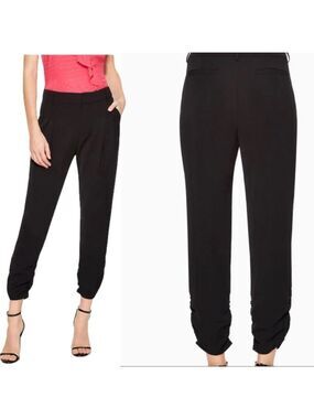 Parker Devlin Cropped Pleated Pant - black M 🇨🇦